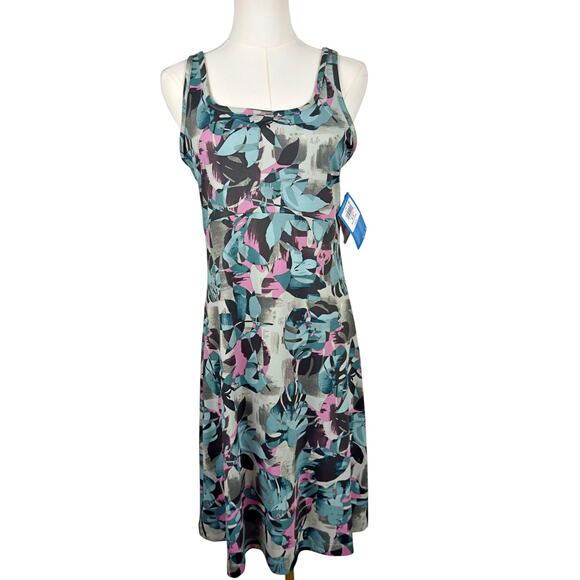 Columbia Freezer III Dress Active Fit Omni-Wick Freeze Shade Cypress Palm MD NWT - Picture 3 of 9